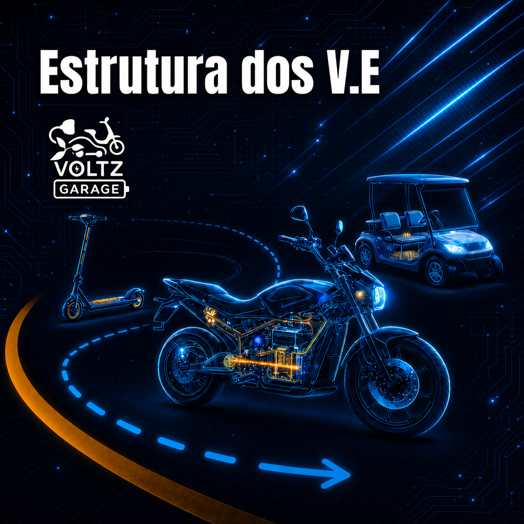 Estrutura de veículos elétricos